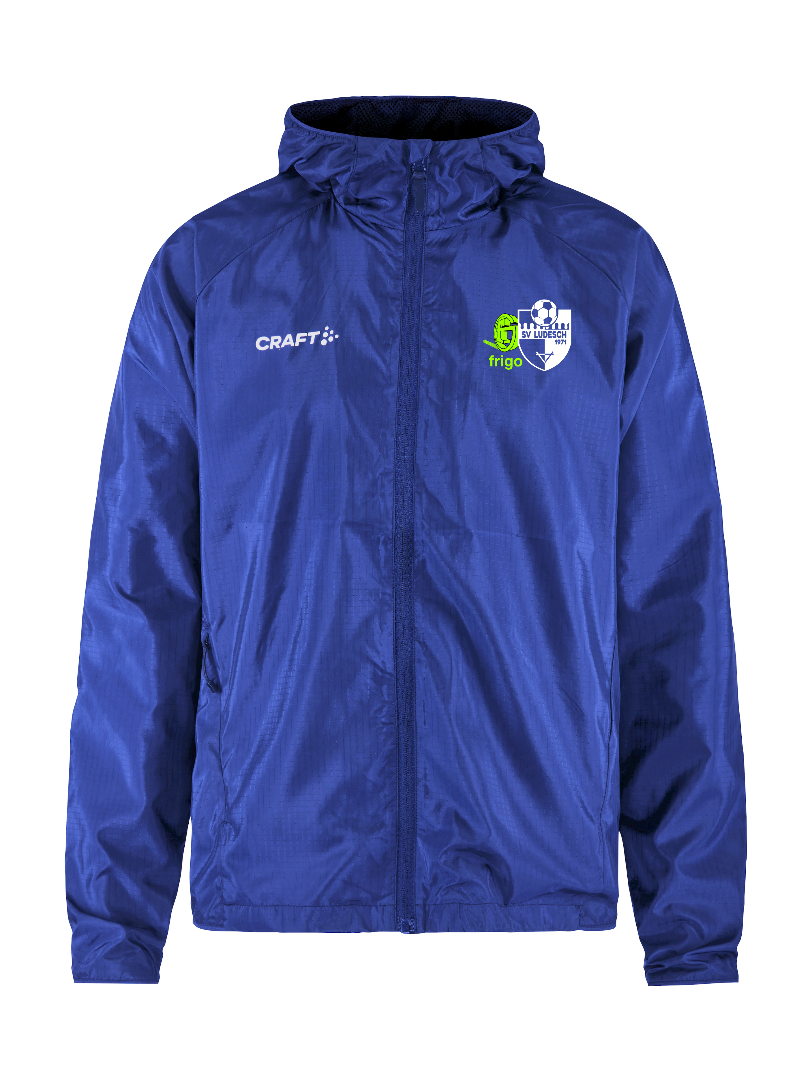 Windjacke Blau